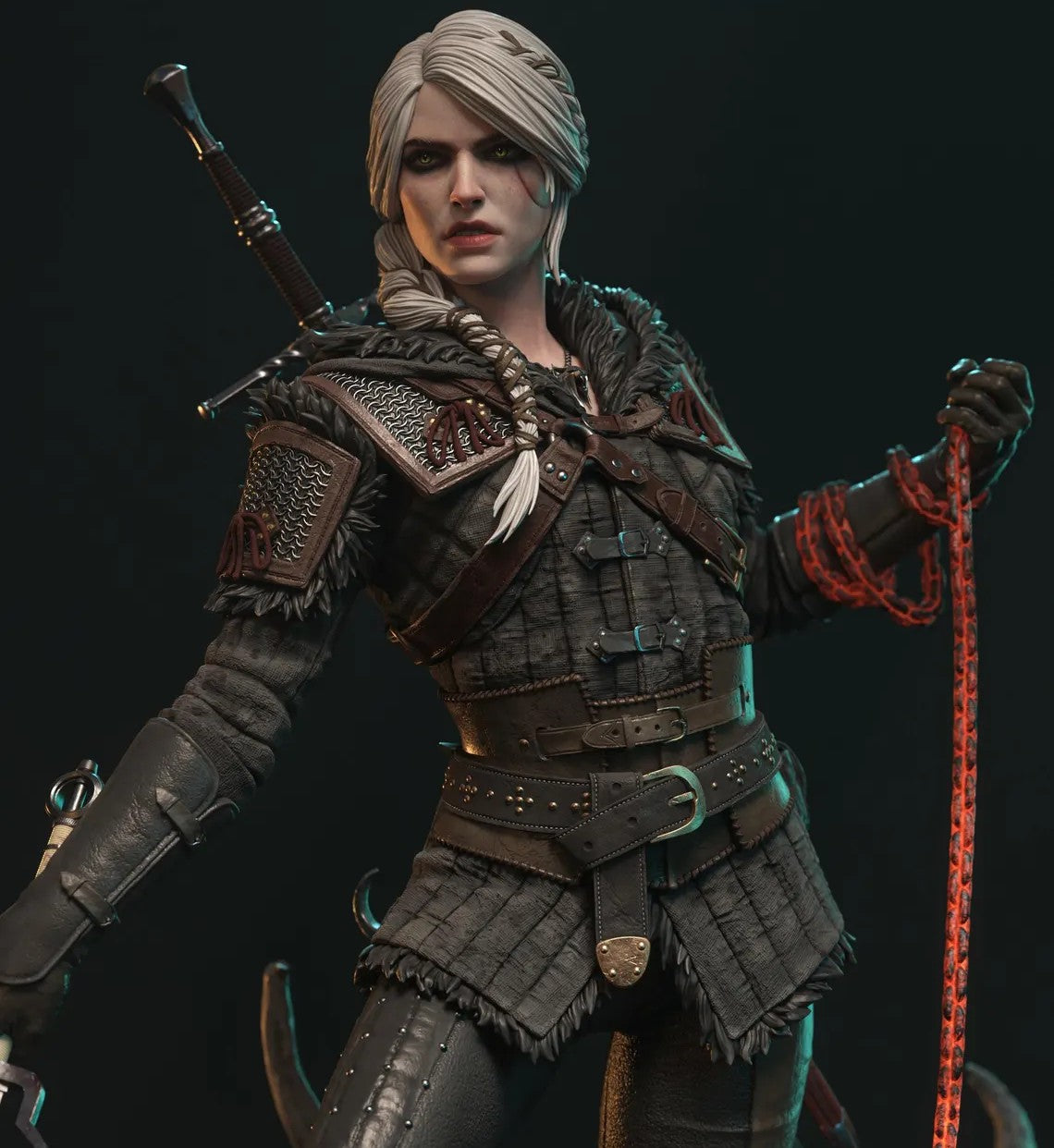 Collector's Statue - Ciri from The Witcher