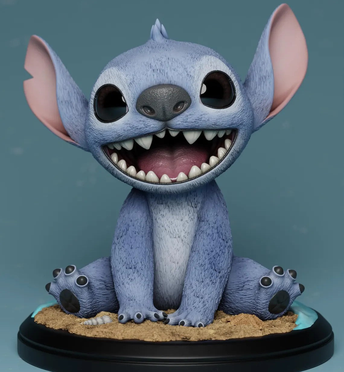 Estátua Colecionador - Stitch