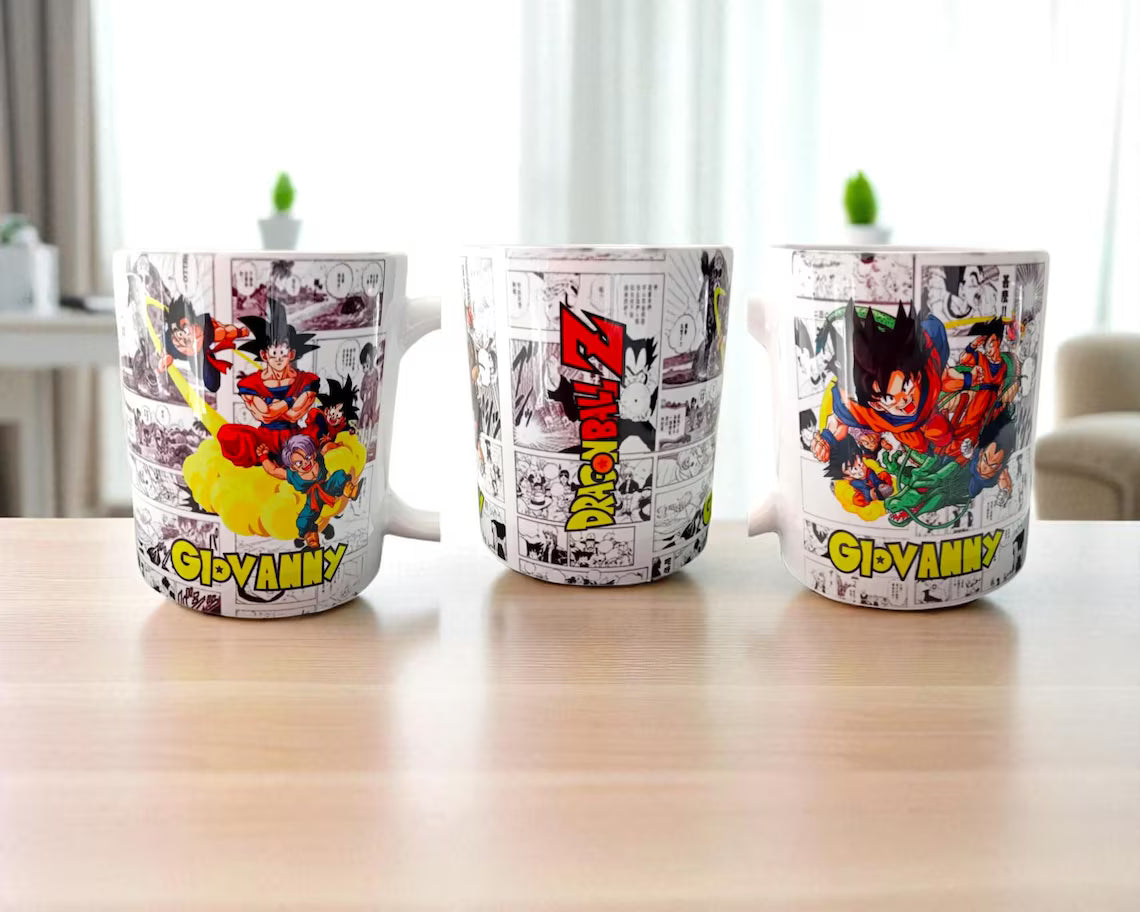 Caneca Personalizável - Dragon Ball