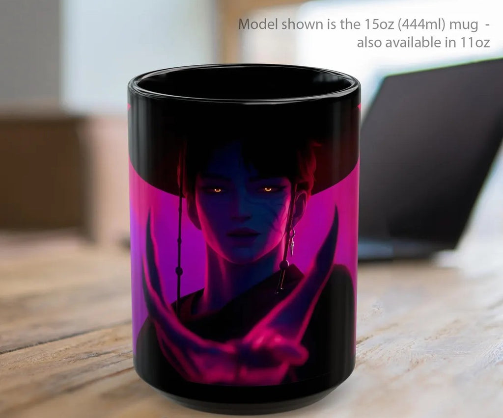 Caneca Jinu Black Edition - KPop Demon Hunters