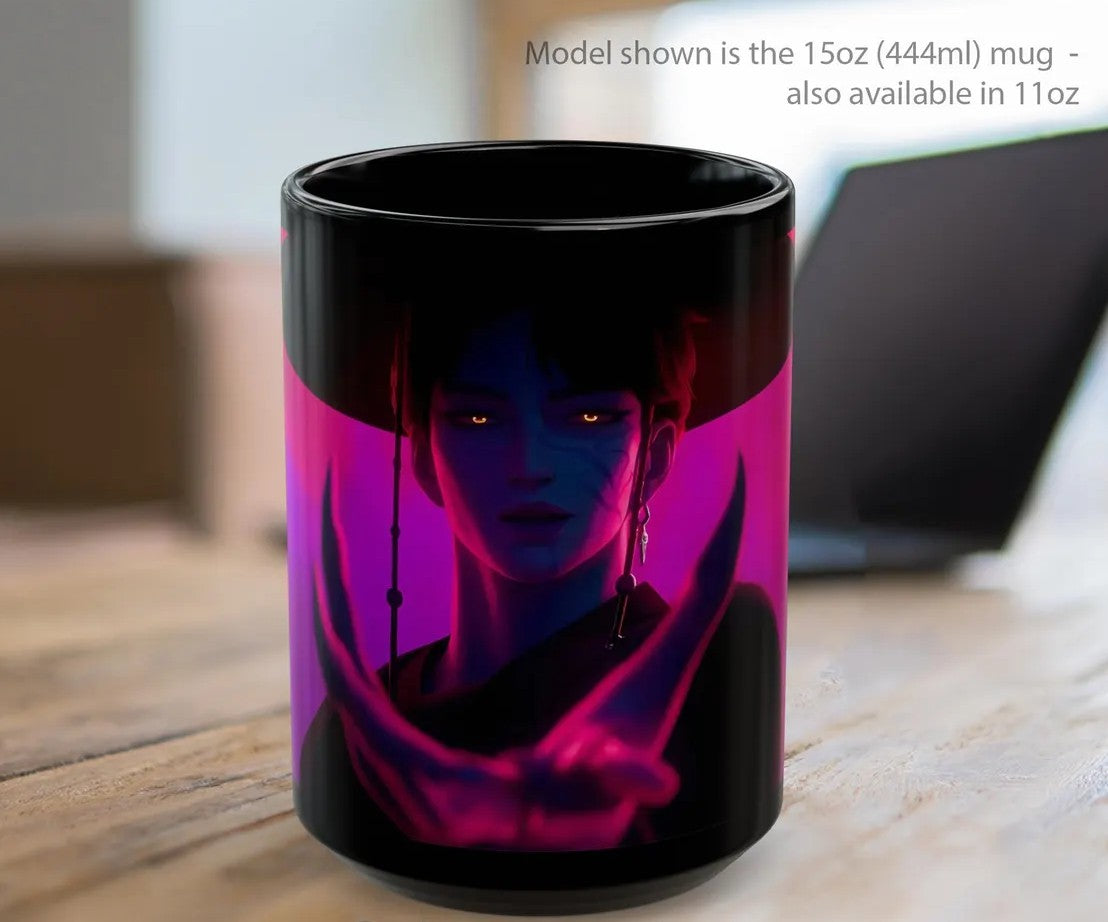 Caneca Jinu Black Edition - KPop Demon Hunters