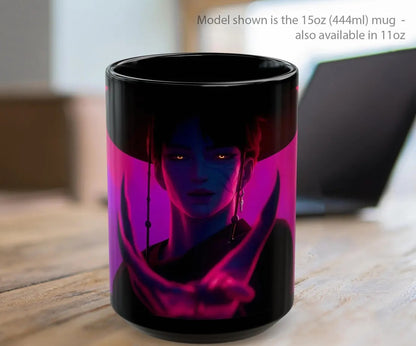 Caneca Jinu Black Edition - KPop Demon Hunters