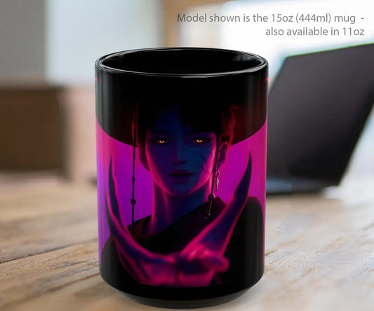 Caneca Jinu Black Edition - KPop Demon Hunters