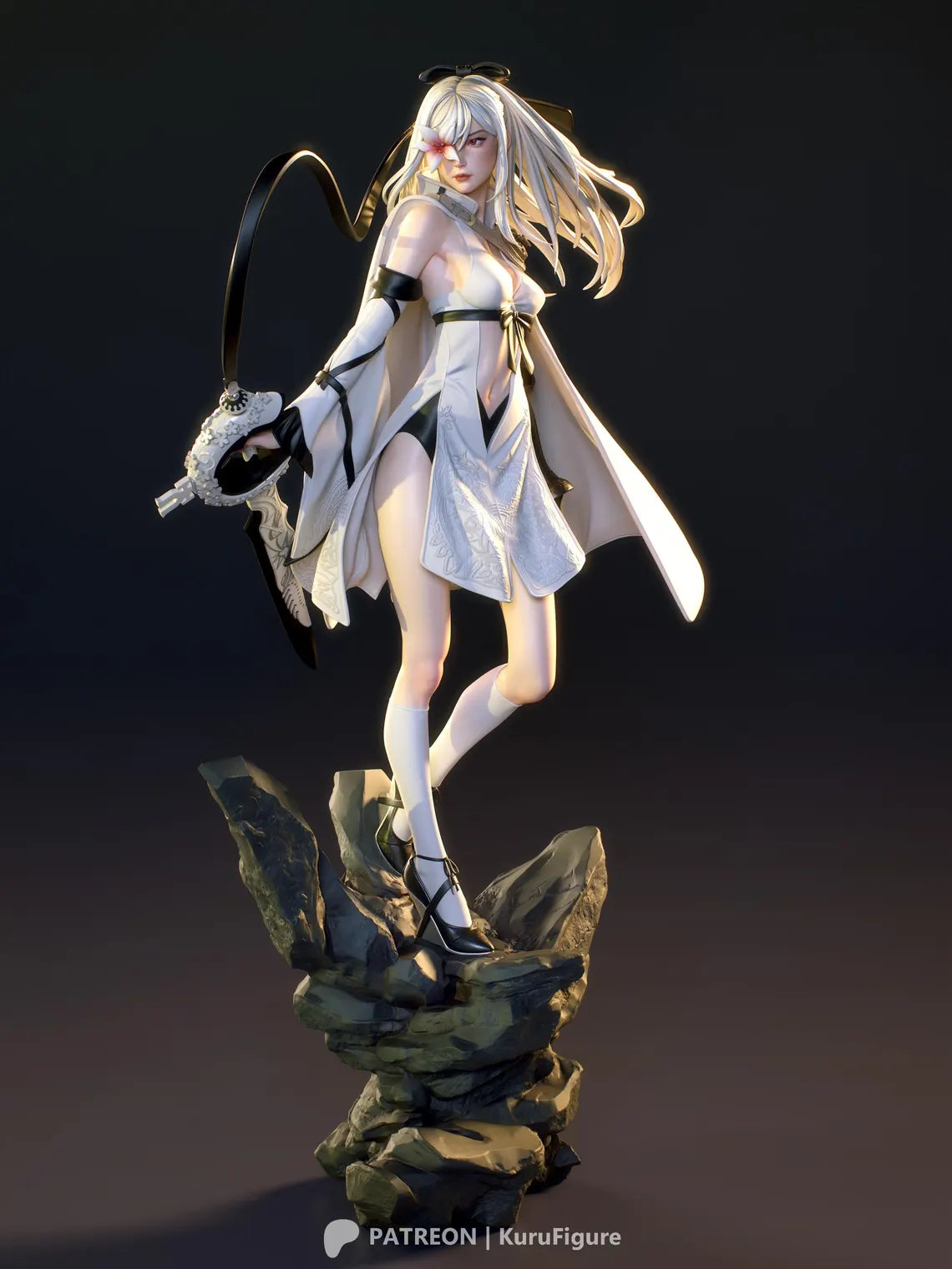 Estátua Colecionador - Zero Drakengard