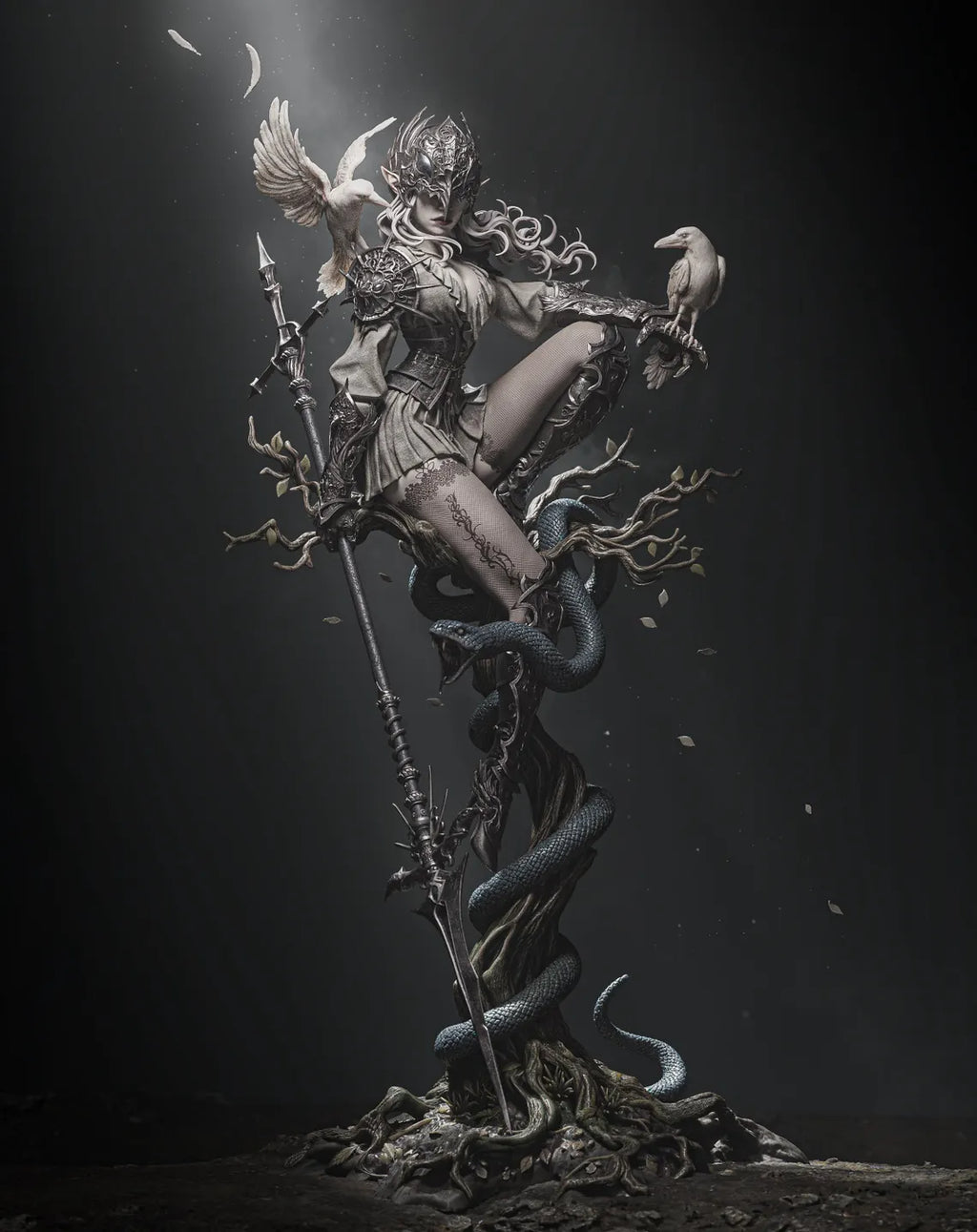 Estátua Colecionador - Lenora