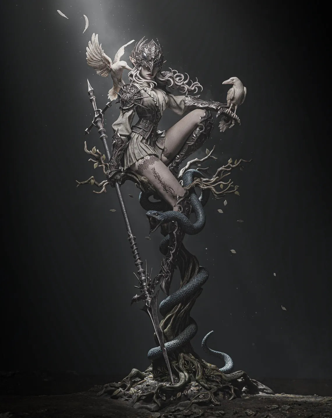 Estátua Colecionador - Lenora