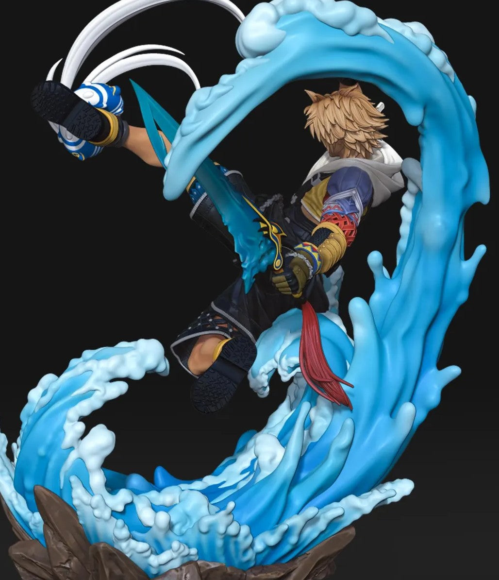 Estátua Colecionador - Tidus FF X