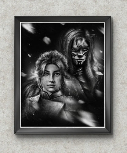 Poster Maelle & Alicia - Clair Obscur: Expedition 33