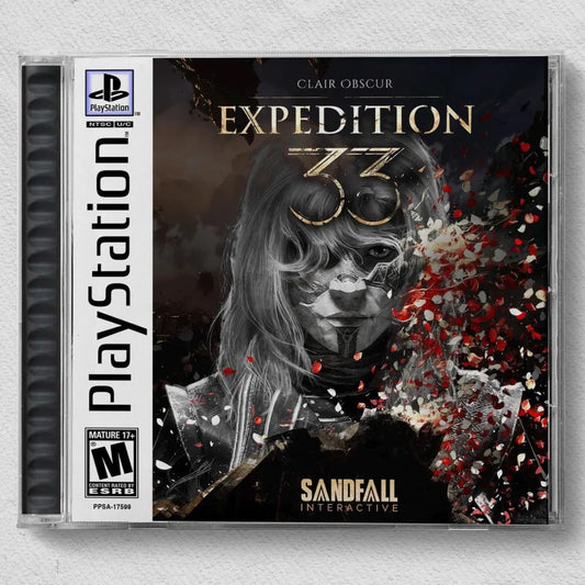Capa PS1 - Clair Obscur: Expedition 33