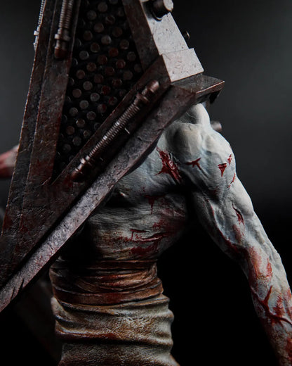 Estátua Colecionador - Cabeça de Pirâmide