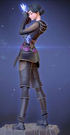 Estátua Colecionador - Zoey Versão Hunter KPop