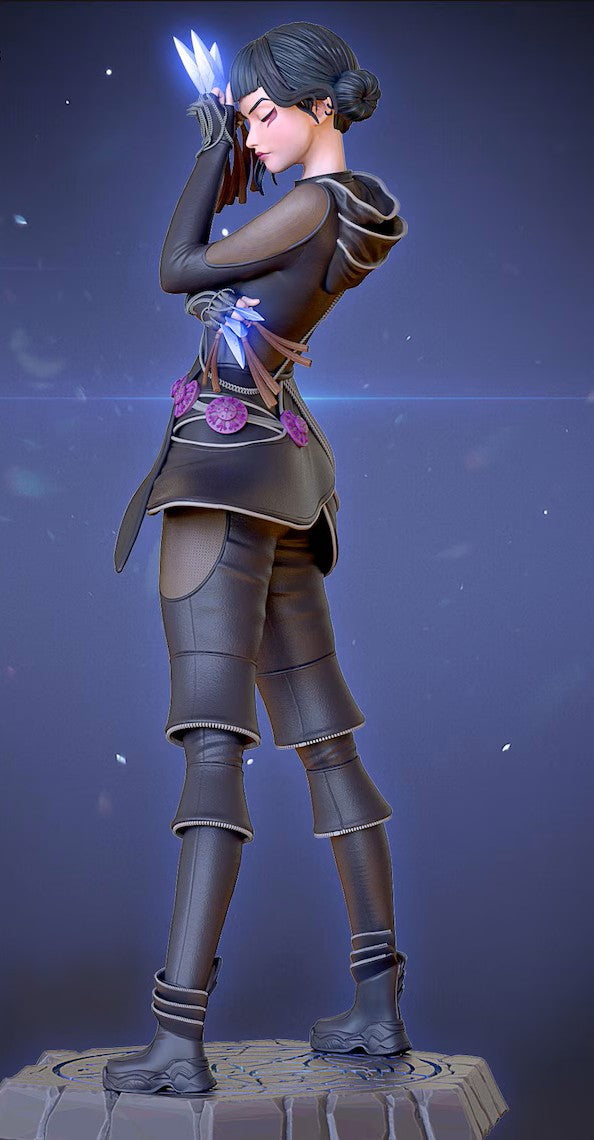 Estátua Colecionador - Zoey Versão Hunter KPop