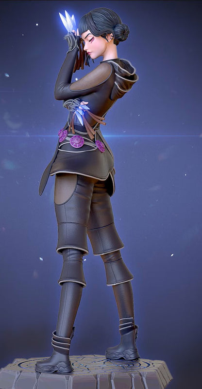 Estátua Colecionador - Zoey Versão Hunter KPop