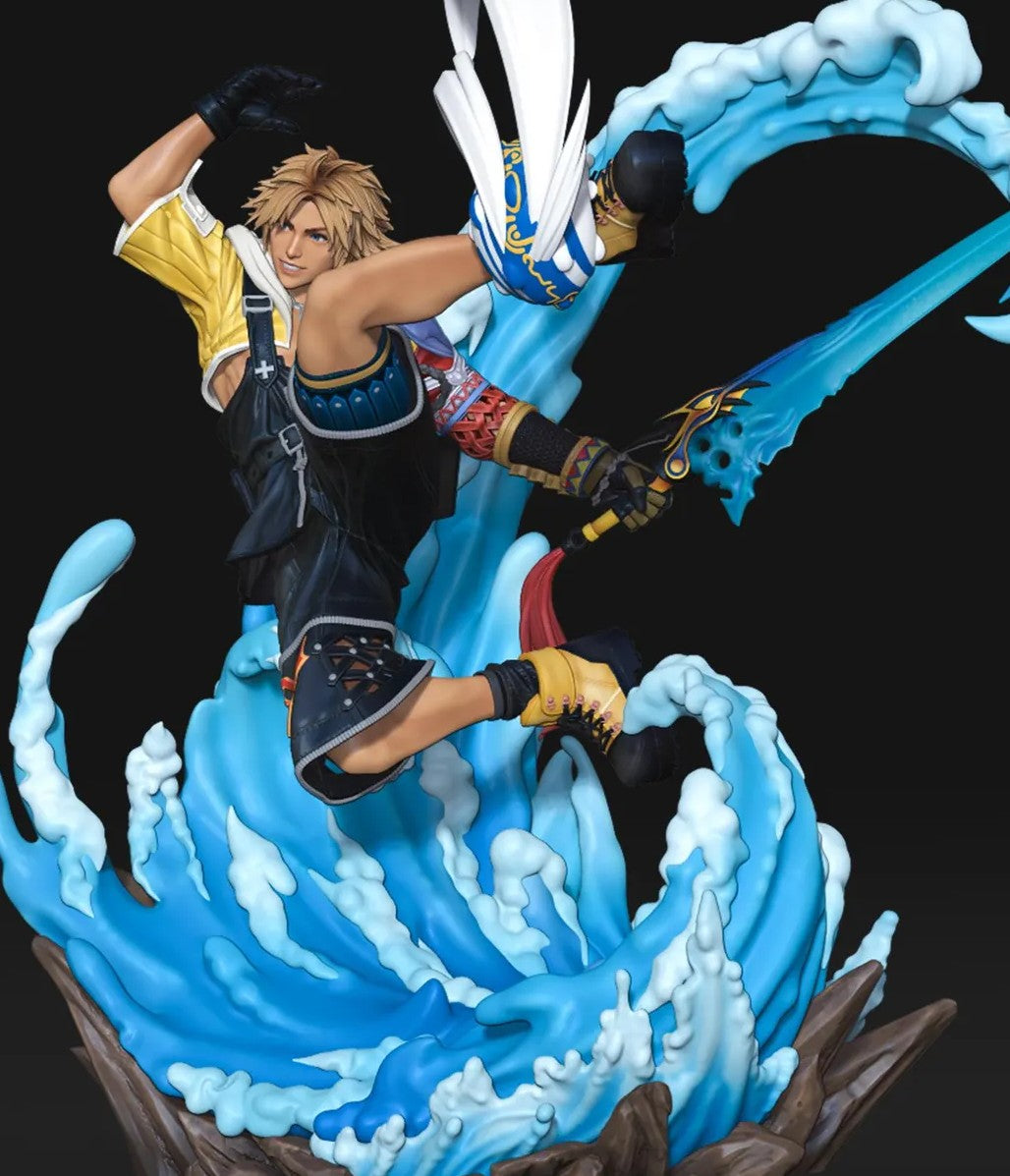 Estátua Colecionador - Tidus FF X