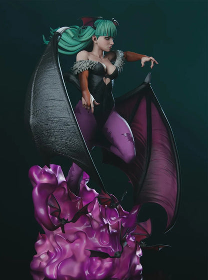 Collector's Statue - Morrigan Darkstalkers