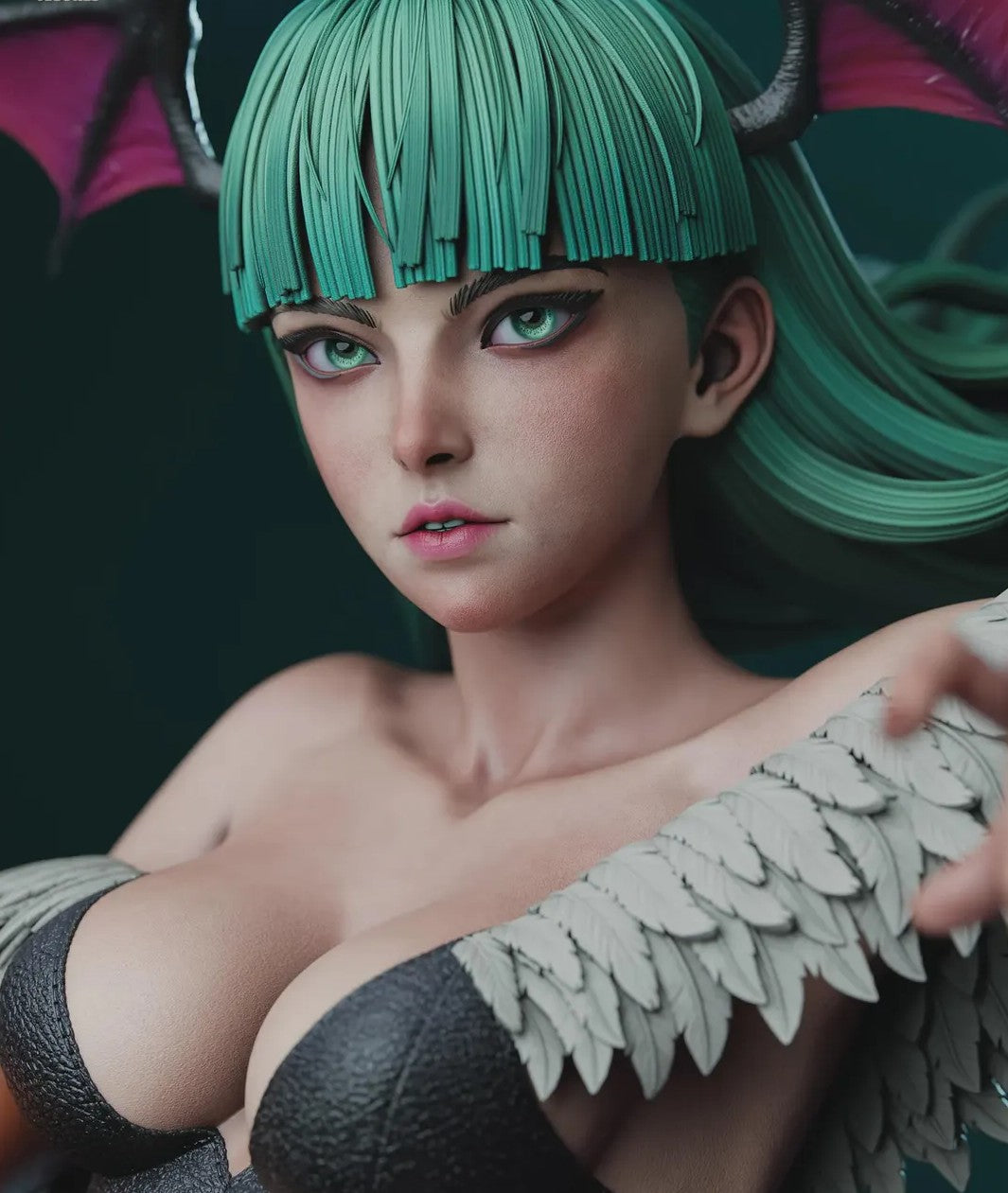 Collector's Statue - Morrigan Darkstalkers