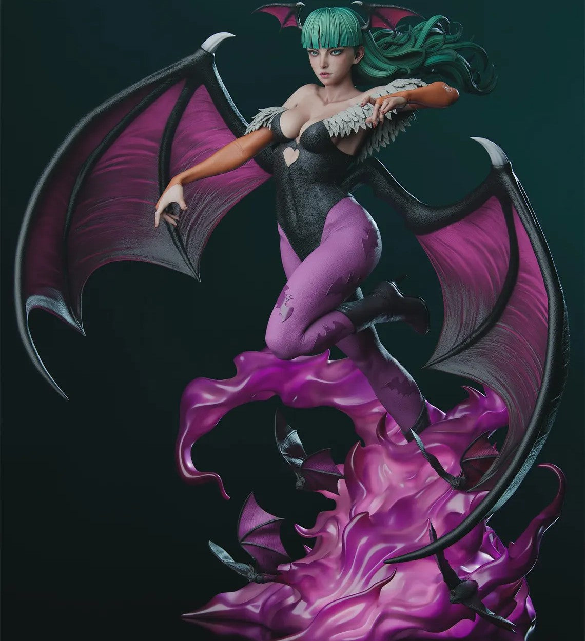 Estátua Colecionador - Morrigan Darkstalkers