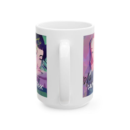 Caneca Edição Rumi, Zoey, Mira - KPop Demon Hunters