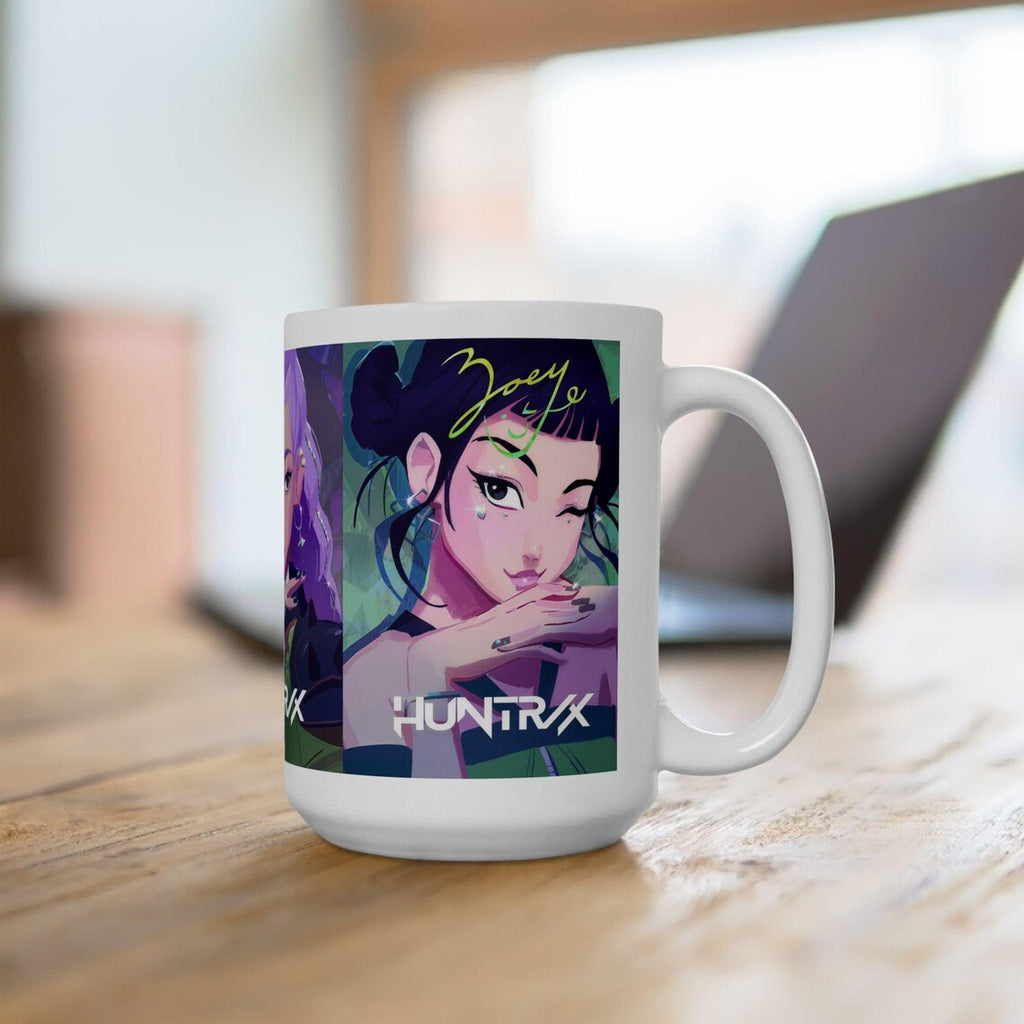 Caneca Edição Rumi, Zoey, Mira - KPop Demon Hunters