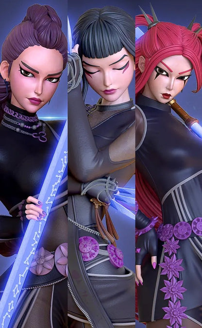 Estátua Colecionador - KPop Demon Hunters v2