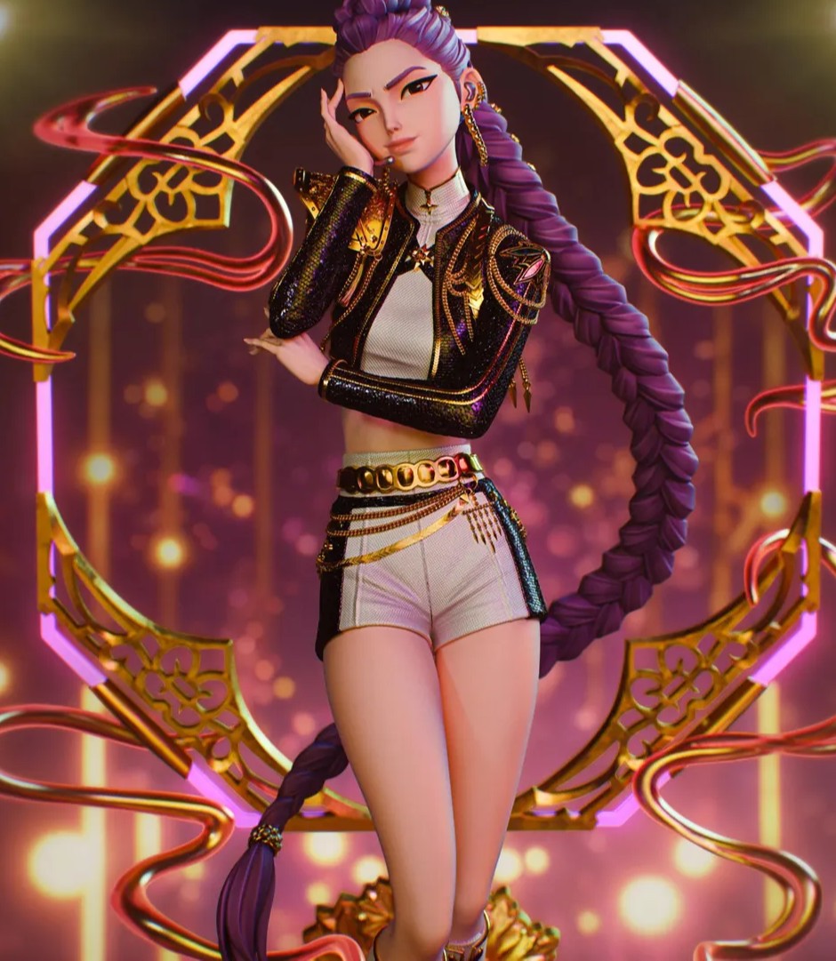 Estátua Colecionador - Rumi v2 KPop