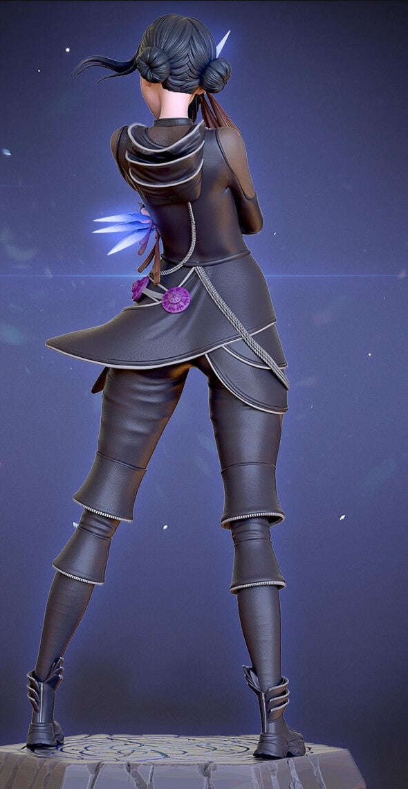 Estátua Colecionador - Zoey Versão Hunter KPop