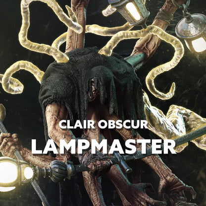 Estátua Colecionador - Mestre das Lâmpadas Clair Obscur: Expedition 33