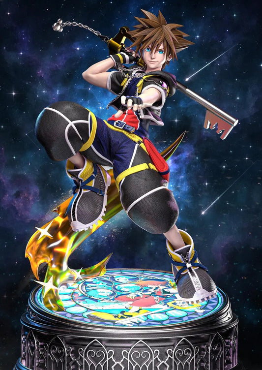 Estátua Colecionador - Sora - Kingdom Hearts