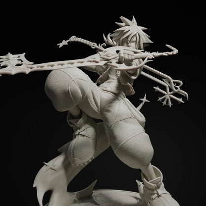 Estátua Colecionador - Sora - Kingdom Hearts