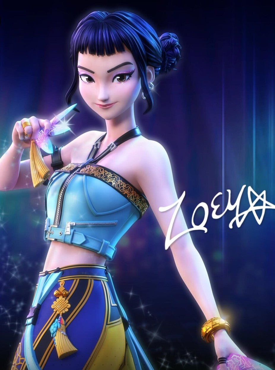 Estátua Colecionador - Zoey v3 KPop