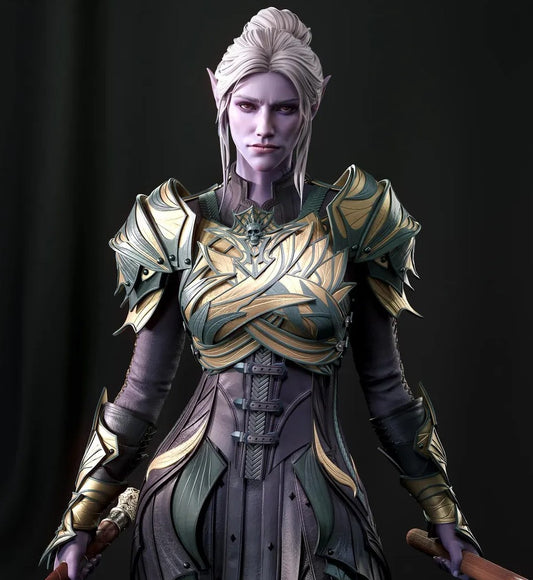 Estátua Colecionador - Minthara Baldur's Gate 3
