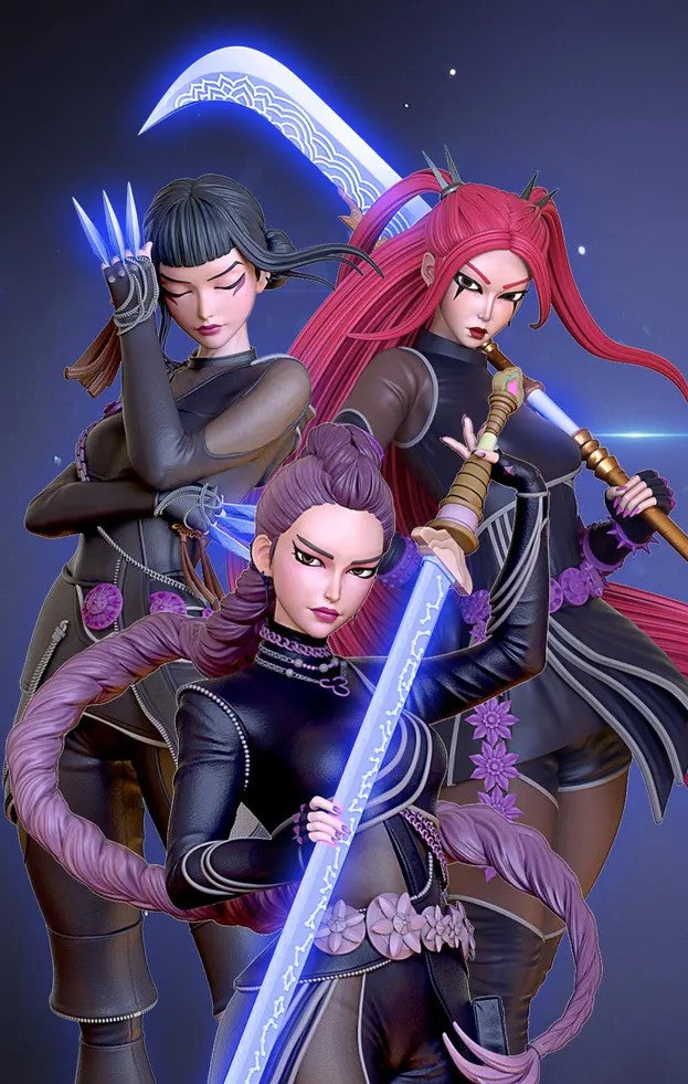 Estátua Colecionador - KPop Demon Hunters v2