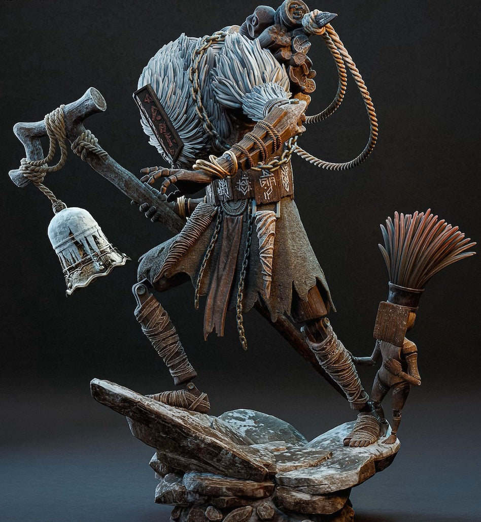 Estátua Colecionador - Monoco v2 Clair Obscur: Expedition 33