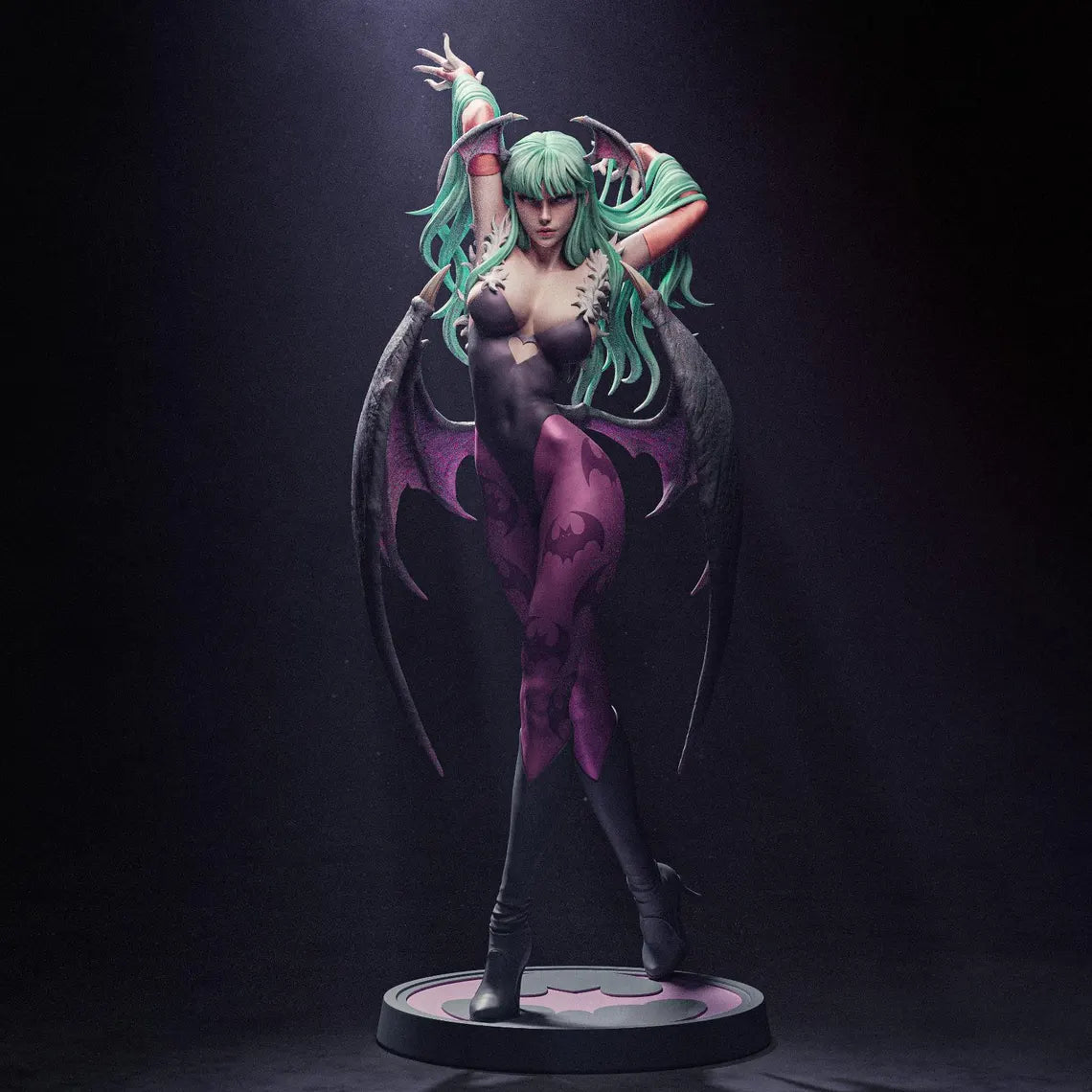 Estátua Colecionador - Morrigan Darkstalkers v2