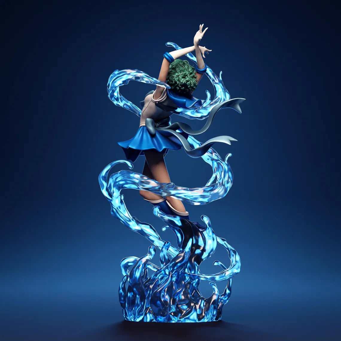 Estátua Colecionador - Sailor Mercúrio