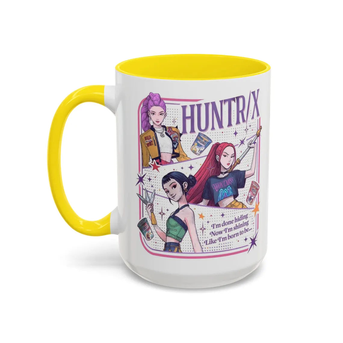Caneca Huntrix Golden - KPop Demon Hunters