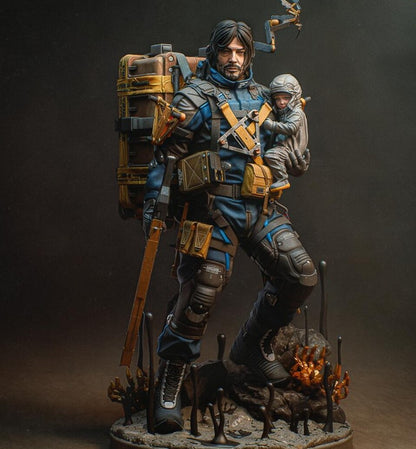 Estátua Colecionador - Sam Porter Bridges Death Sranding 2