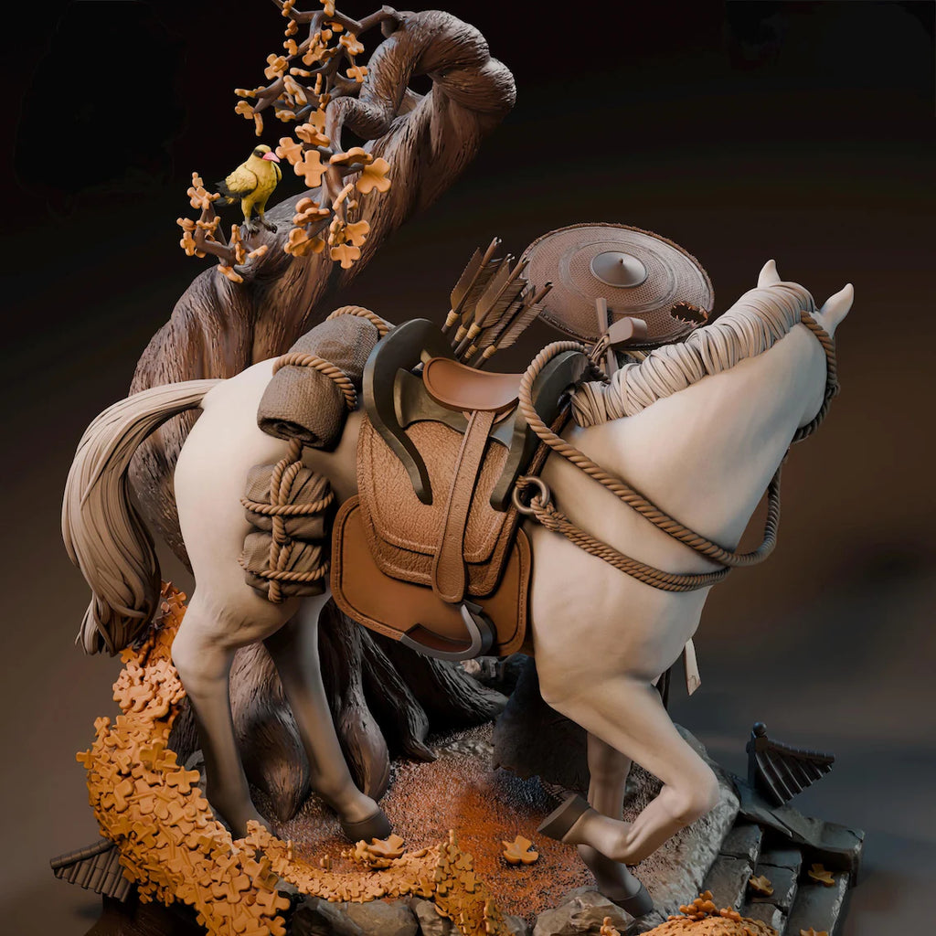 Estátua Colecionador - Atsu Ghost of Yotei v2