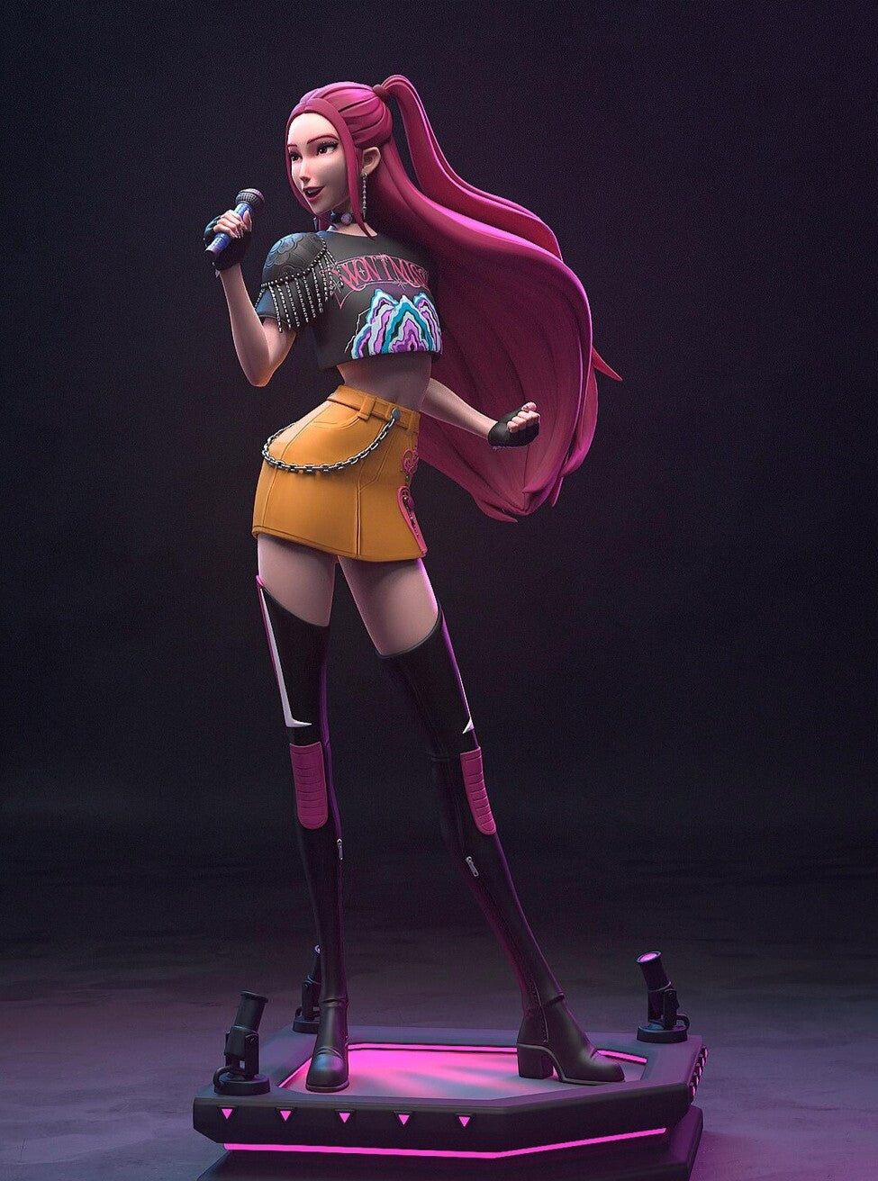 Estátua Colecionador - Mira v3 KPop