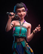 Estátua Colecionador - Zoey v5 KPop