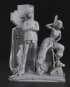 Estátua Colecionador - Zoey & Baby Saja KPop