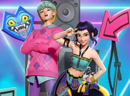 Estátua Colecionador - Zoey & Baby Saja KPop