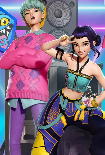 Estátua Colecionador - Zoey & Baby Saja KPop