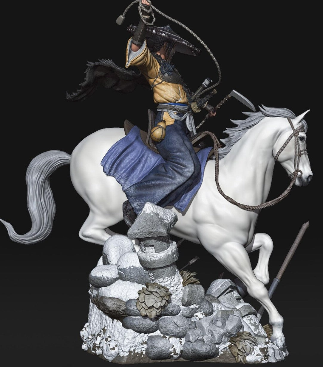 Estátua Colecionador - Atsu Ghost of Yotei