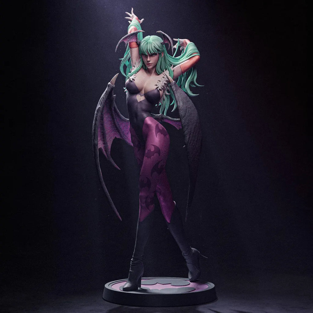 Estátua Colecionador - Morrigan Darkstalkers v2