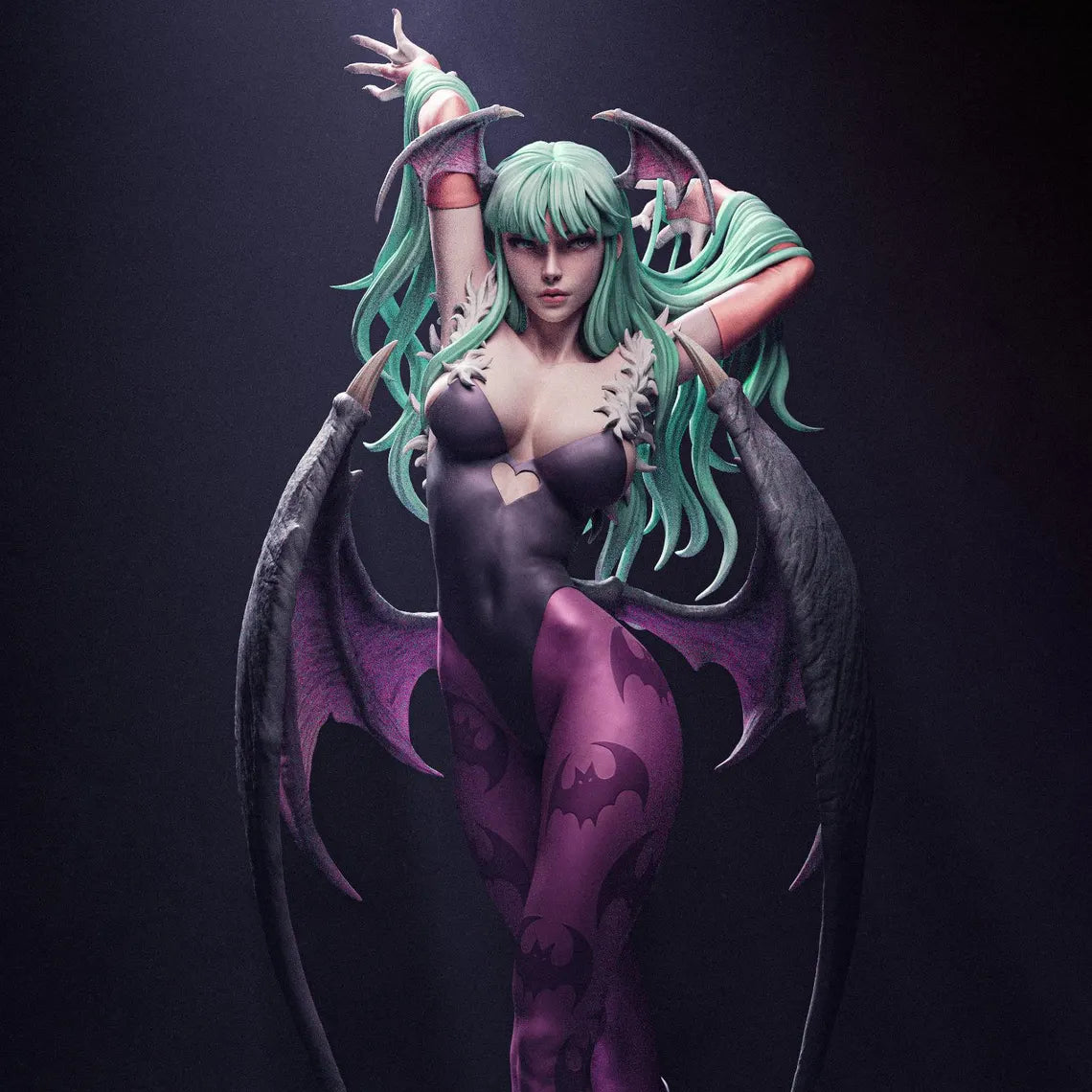 Collector's Statue - Morrigan Darkstalkers v2
