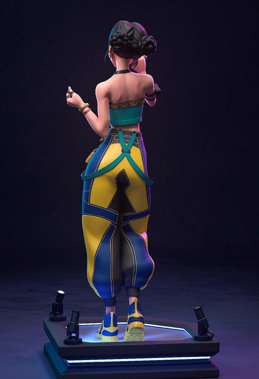 Estátua Colecionador - Zoey v5 KPop