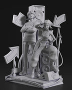 Estátua Colecionador - Zoey & Baby Saja KPop