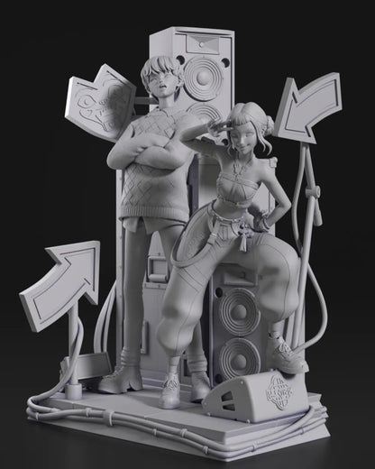 Estátua Colecionador - Zoey & Baby Saja KPop