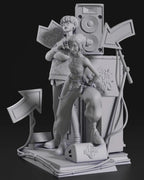 Estátua Colecionador - Zoey & Baby Saja KPop